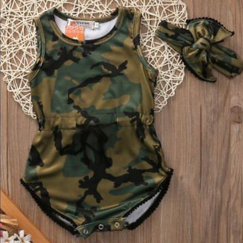 Camo romper